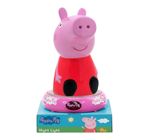 Éjjeli lámpa Peppa Pig figurával, KiDS Licensing