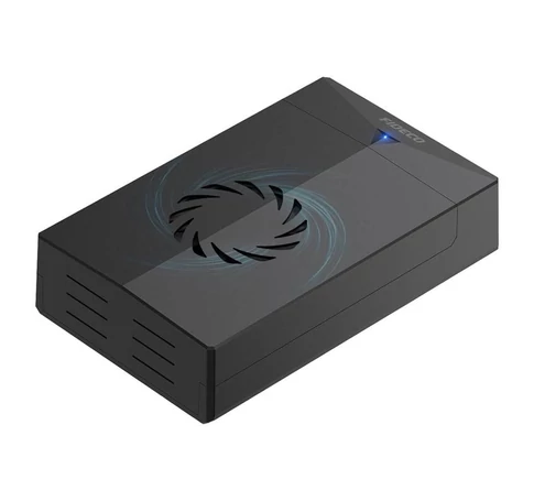 HDD/SSD Ház FIDECO P3U (USB 3.0, SATA 2.5"/3.5", Ventilátorral)
