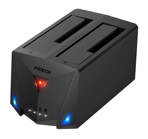 HDD/SSD Dokkoló/Klonáló Állomás FIDECO YPZ220B (USB 3.2, SATA I/II/III)