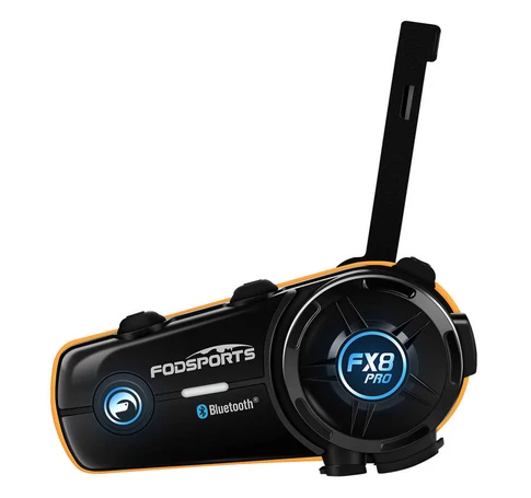 Fodsports FX8 Pro motorkerékpár intercom (fekete)