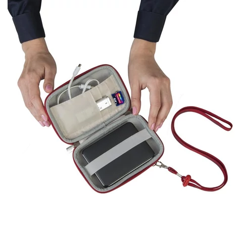 Rivacase 9101 (PU) Sleeve case EVA (Ethylene Vinyl Acetate) Red
