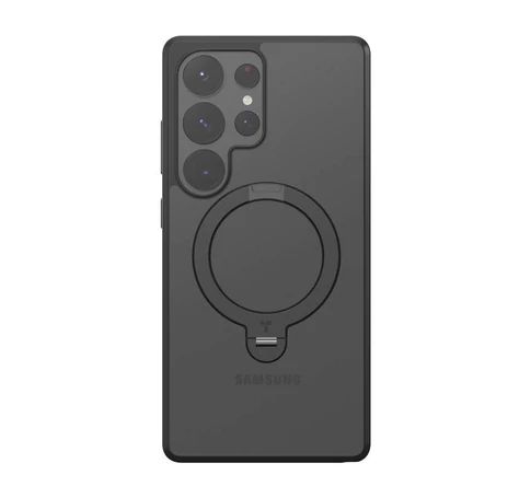 Torras Ostand Spin sorozatú telefontok Samsung S25 Ultra (fekete)