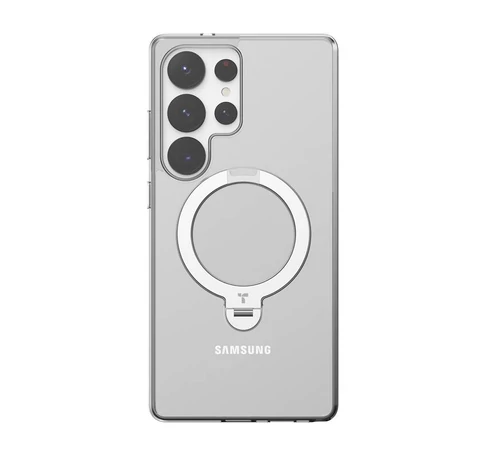 Torras Ostand Spin sorozatú telefontok Samsung S25 Ultra (átlátszó)