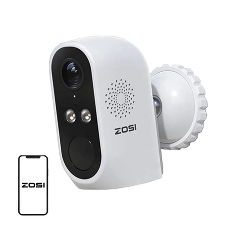 Kültéri IP kamera napelemmel ZOSI C1Pro WiFi 3MP IP66