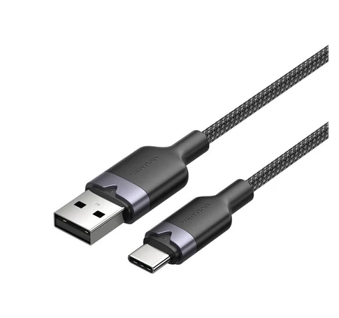 USB 2.0 A - USB-C 3A kábel Vention CTNBH 2M (fekete)