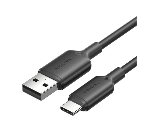USB 2.0 A - USB-C 3A kábel Vention CTQBF 1M (fekete)