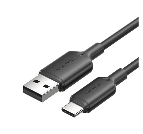 USB 2.0 A - USB-C 3A kábel Vention CTQBH 2M (fekete)