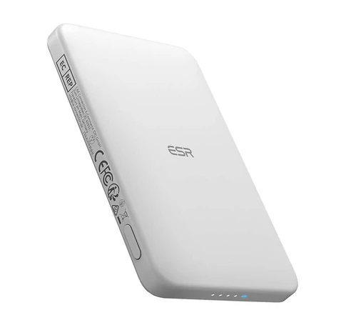 ESR Qi2 MagSlim 5000 mAh mágneses powerbank (fehér)