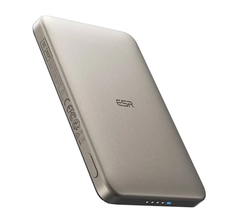 ESR Qi2 MagSlim 5000 mAh mágneses powerbank (homok)