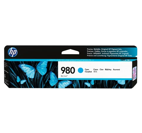 HP 980 Cyan Original Ink Cartridge