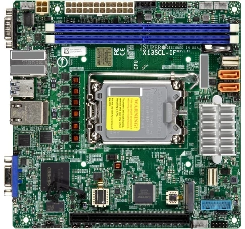 Supermicro alaplap MBD-X13SCL-IF-B Socket V0 Mini-ITX