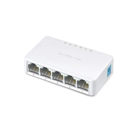 Mercusys MS105 hálózati kapcsoló Beállítást nem igénylő (unmanaged) Fast Ethernet (10/100) Fehér
