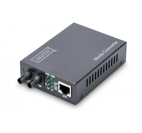 Digitus DN-82010-1 hálózati média konverter Belső 1310 nm Multi-mode Fekete