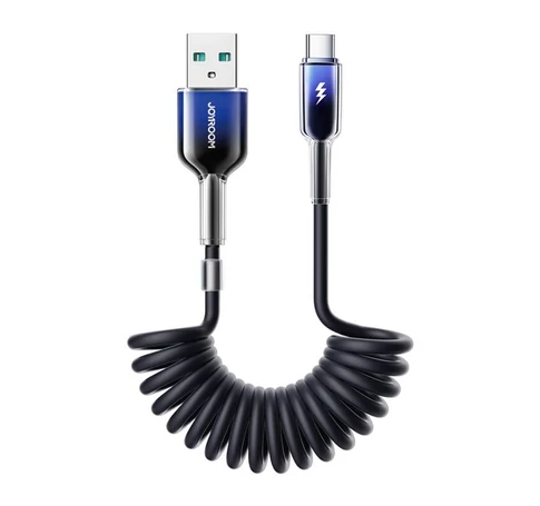 Joyroom S-A51 60W USB-A USB-C kábel 1.5m fekete