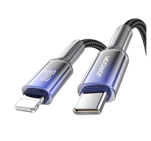 Kábel USB-C Lightning Joyroom S-A42 30W 1.2m czarny