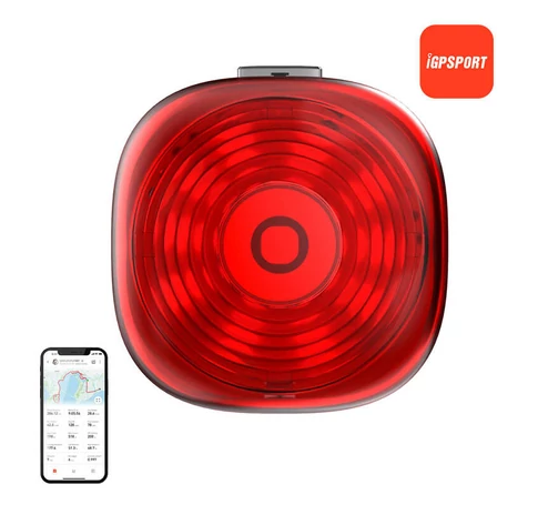 Hátsó kerékpárvilágítás iGPSPORT TL30 smart