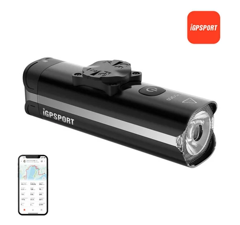 Kerékpár első lámpa iGPSPORT VS1200 w / M80 Smart