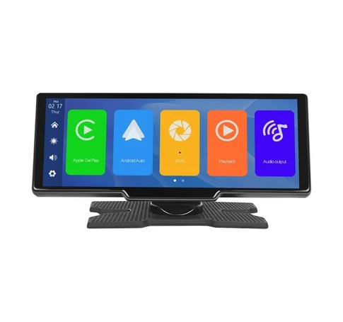 Autómonitor 9,3'' Podofo A3179 Carplay&Android Auto + kamera
