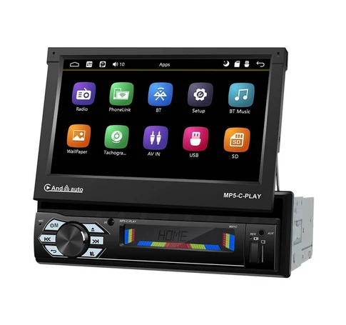 Autómonitor 7" Podofo A3012 Carplay&Android Auto