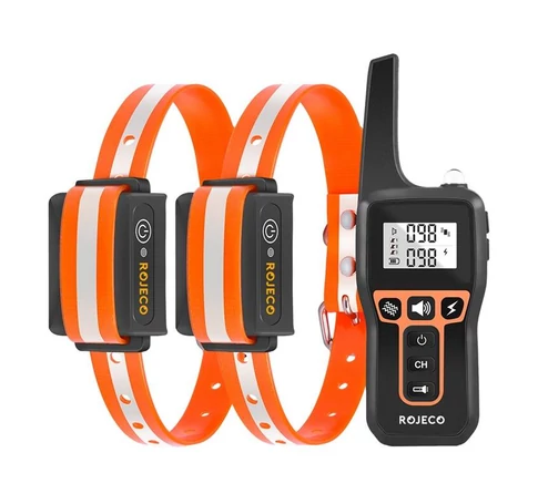 Rojeco PD5291000m kutyakiképző nyakörv 2 nyakörvvel