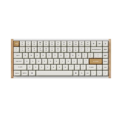 Keychron K2 HE vezeték nélküli RGB Nebula mágneses kapcsolós billentyűzet (fehér) [K2H-Q1].
