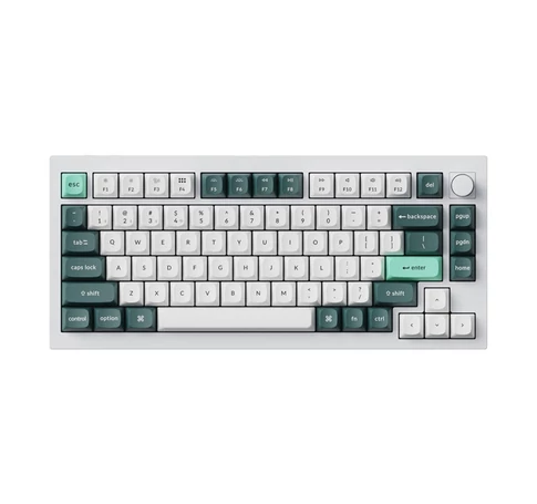 Keychron Q1 HE vezeték nélküli billentyűzet RGB Nebula mágneses kapcsoló (fehér) [Q1H-P1].