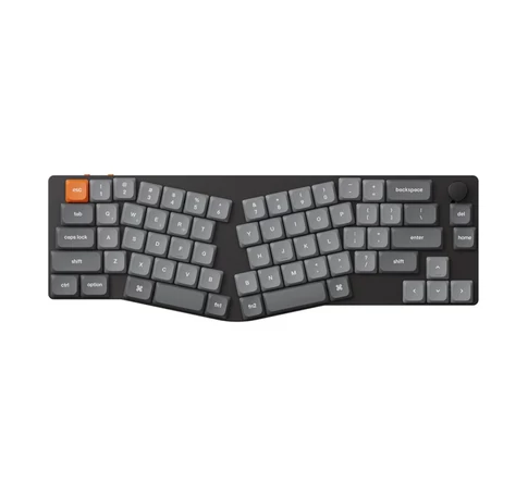 Keychron K11 Max RGB Brown Switch vezeték nélküli, alacsony profilú billentyűzet (fekete) [K11M-H3].