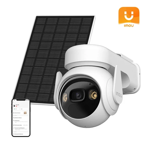 Forgatható kültéri WiFi kamera napelemmel IMOU Cell PT kit lite (C típus)