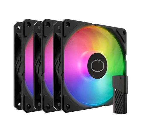 Wentylator Cooler Master SickleFlow Edge 120 ARGB 3w1 (czarny)