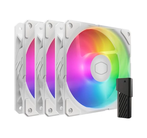 Wentylator Cooler Master SickleFlow Edge 120 ARGB WE 3w1 (biały)
