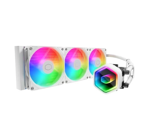 Cooler Master MasterLiquid 360 Core II ARGB vízhűtő (fehér)
