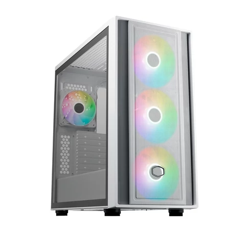 Cooler Master MasterBox 600 számítógépház (fehér)