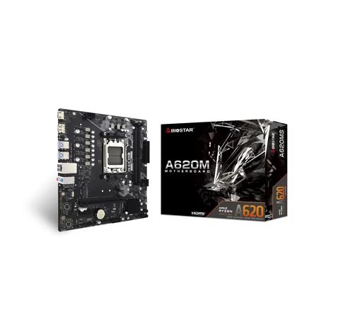 Biostar A620MS motherboard AMD A620 Socket AM5 micro ATX