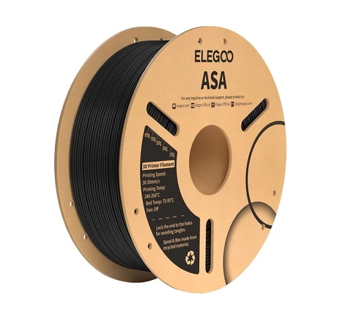 ELEGOO ASA Filament (fekete)