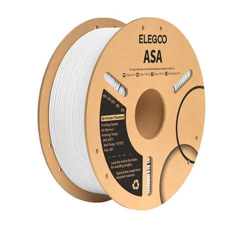 ASA ELEGOO filament (fehér)