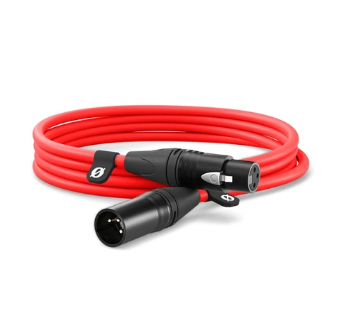 RØDE XLR3M-R audio cable 3 m XLR Red