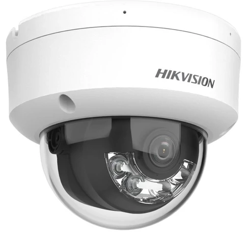 Hikvision DS-2CD1143G2-LIU 2.8mm PL 4 MP Okos Hybrid Fény Fix Dóm Hálózati Kamera
