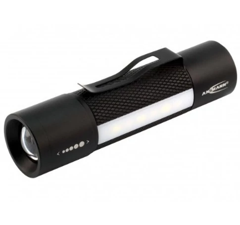 Ansmann 1600-0137 flashlight Black, White Hand flashlight LED
