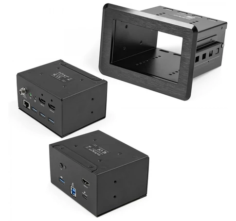 StarTech.com KITBZDOCK audio- és videokonferencia rendszer 3840 x 2160 pixelek Ethernet/LAN csatlakozás Fekete