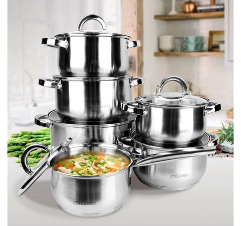 Maestro MR-2120 A set of pots of 12 elements