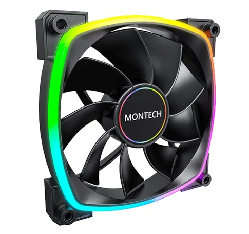 Montech RX140 PWM Computer case Fan 14 cm Black 1 pc(s)