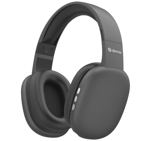 Denver BTH-252 headphones/headset Wireless Handheld Calls/Music/Sport/Everyday Bluetooth Grey