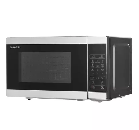 Sharp YC MG02E-S asztali kombinálható sütő sütő 20 L 800 W fekete, acél