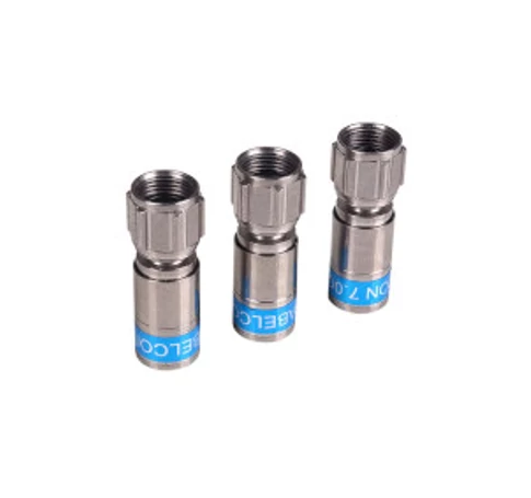 F 6 TD QM 7.0mm Gyorsan rögzíthető kompressziós F csatlakozó