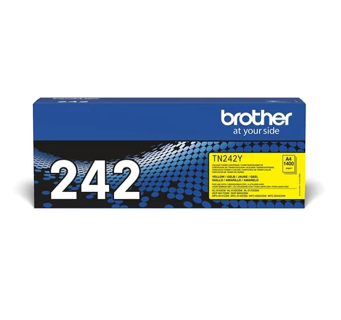 Brother TN-242Y festékkazetta 1 dB Eredeti Sárga