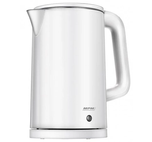 MPM Cordless kettle MCZ-105, white, 1.7 l