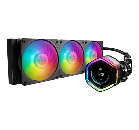 Cooler Master MasterLiquid 360 ION Processor All-in-one liquid cooler 12 cm Black 1 pc(s)