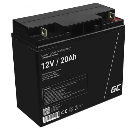 Green Cell AGM10 újratölthető elem Zárt savas ólom (VRLA) 20000 mAh 12 V