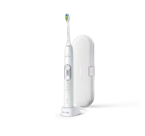 Philips Sonicare HX6877/28 electric toothbrush Adult Sonic toothbrush Silver, White