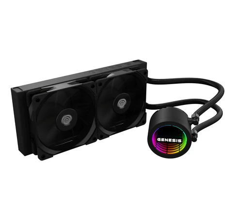GENESIS NLG-2318 computer cooling system Computer case Liquid cooling kit Black